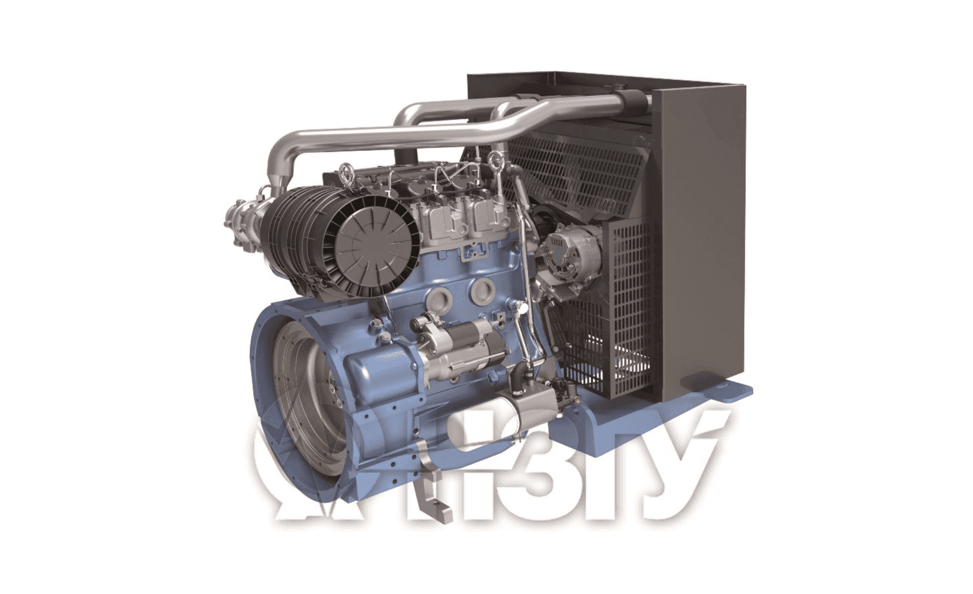 Дизельный двигатель Moteurs Baudouin 3M10G55/5e2 (45 кВт/1500)