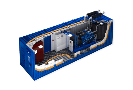 Утепленный блок-контейнер 